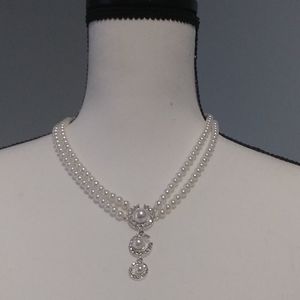 White beautiful necklace